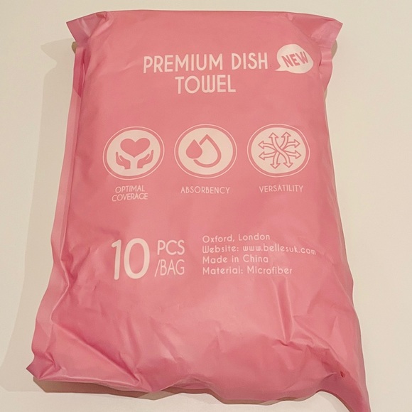 10PCS Kitchen Towels/Linens Premium Coral Velvet - Picture 3 of 7